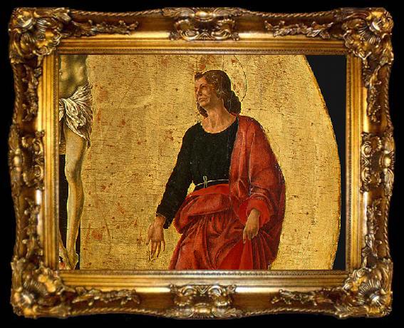 framed  COSSA, Francesco del The Crucifixion (detail) sdf, ta009-2